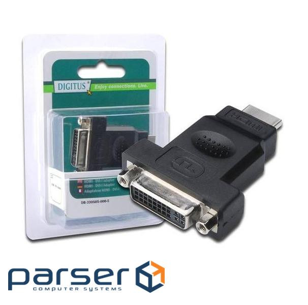 Перехідник HDMI F -> DVI 24+5M (B00499)