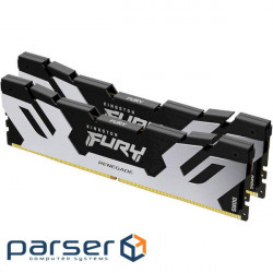 Модуль пам'яті KINGSTON FURY Renegade Black/Silver DDR5 7600MHz 32GB Kit 2x16GB (KF576C38RSK2-32)
