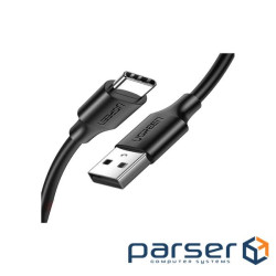 Дата кабель USB 2.0 AM to USB-C 0.25m 3A US287 black Ugreen (60114)