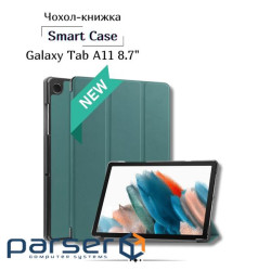 Чохол до планшета BeCover Smart Case Samsung Galaxy Tab A11 SM-X133/X135 8.7" Dark Green (713968)