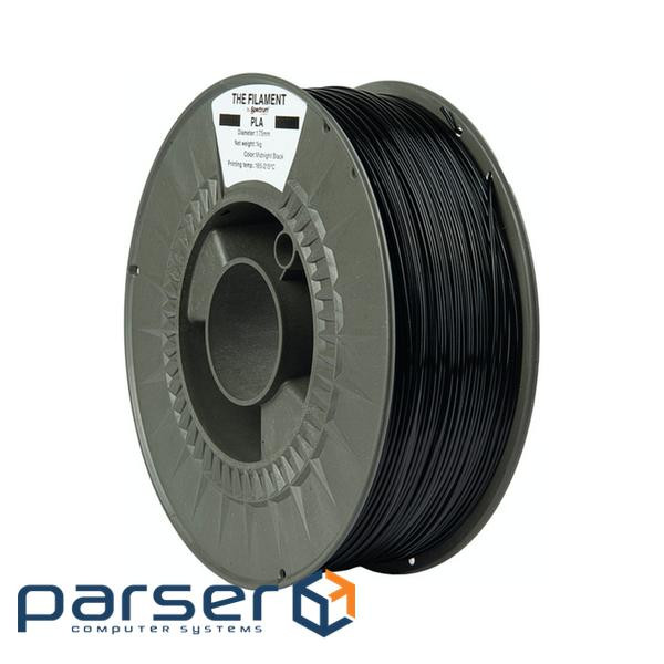 Пластик для 3D-принтера The Filament PLA 1.75mm 1kg MIDNIGHT BLACK (TF-24000)
