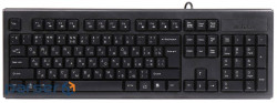 Keyboard A4Tech KM-720-BLACK-US (KM-720 black USB)