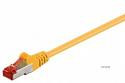 Патч-корд екранований RJ45 SFTP6 5.0m, patch AWG28 LSOH D=6.0mm Cu Gold,жовтий (75.06.8303-10)