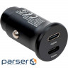 Charger Vinga 40W PD 2xUSB-C (20W+20W) Car Charger (VCPCCCC40)