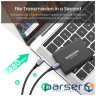 Дата кабель USB-C to USB-C 1.5m 100W US316 Space Gray Ugreen (70428)