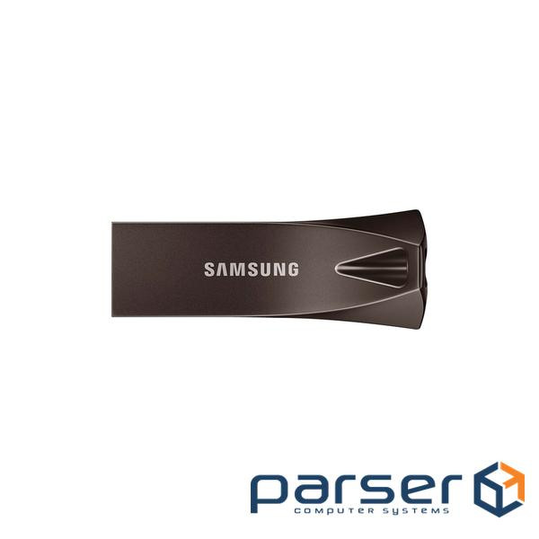 USB флеш накопичувач Samsung 512GB Bar Plus Titanium Gray USB 3.2 (MUF-512BE4/APC)