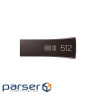 USB флеш накопичувач Samsung 512GB Bar Plus Titanium Gray USB 3.2 (MUF-512BE4/APC)