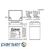 Батарея до ДБЖ Long 12В 5Ач (WPS5-12) (WPS5-12)