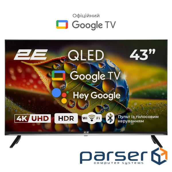 Телевізор 2E 43" QLED 4K 43A77Q (2E-43A77Q)