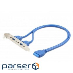 Expansion bar CABLEXPERT 2-port USB3.0 (CC-USB3-RECEPTACLE)