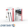 Дата кабель USB 2.0 AM to Lightning 1.0m 2.4A black XO (NB182-L-1-BK)
