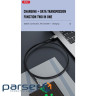 Дата кабель USB 2.0 AM to Lightning 1.0m 2.4A black XO (NB182-L-1-BK)