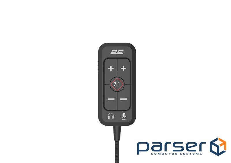 Зовнішня звукова карта SCG-001, 7.1, 1*3.5мм, USB-A (2E-SCG-C001)