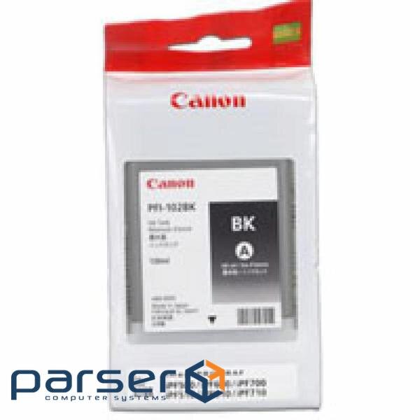 Cartridge Canon PFI-102Bk (black) iPF500/600/700 (0895B001)