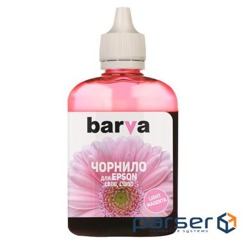 Чорнило Barva Epson L800, L805, L810, L850, L1800, Light Magenta, 90 мл (I-BAR-E-L800-090-LM)