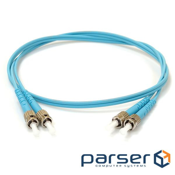 Патчкорд ST/UPC-ST/UPC MM (OM3), 5 м , Duplex Slim (UPC-5STST(MM)D(ON)S)