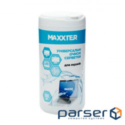 Салфетки Maxxter for TFT/PDA/LCD, 100pcs (CW-SCR100-01)