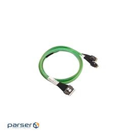 LSI Logic Cable 05-60007-00 Broadcom Cable x8 SFF-8654 to 1x8 SFF-8654 9402 1M Poly Bag