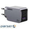 Зарядний пристрій UGREEN X755 Nexode Pro 65W 1xUSB-A, 2xUSB-C, PD3.0, QC3.0 GaN Wall Charg (25871)