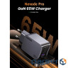 Зарядний пристрій UGREEN X755 Nexode Pro 65W 1xUSB-A, 2xUSB-C, PD3.0, QC3.0 GaN Wall Charg (25871)