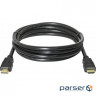 Кабель мультимедійний HDMI to HDMI 2.0m HDMI-07 v1.4 Defender (87352)