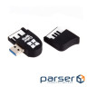 Флеш накопичувач USB 64Gb ColorWay "Piano", Black, USB 3.0 (CW-USBPO64)