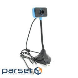 Вебкамера з гарнітурою MGLE, 1.3Mpx, пласт. корпус, Black, OEM (08237)