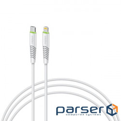 Date cable USB-C to Lightning 18W 1,2m CBFLEXTL1 white Intaleo (1283126504099)