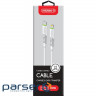 Дата кабель USB-C to Lightning 18W 1,2m CBFLEXTL1 white Intaleo (1283126504099)