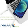 Дата кабель USB-C to Lightning 18W 1,2m CBFLEXTL1 white Intaleo (1283126504099)
