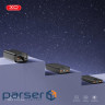 Зовн. акум. XO PR240 - 30000 mAh PD20W + QC22.5W with light (Чорний ) (PR240_Black)