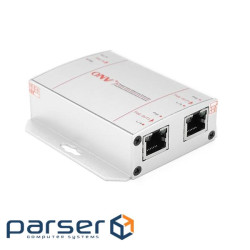 PoE подовжувач-дільник ONV-PSE-PD3302S, вхід - 1хРоЕ 1000Мбіт + вихід - 2ХРоЕ 1000Мбіт, 30W, до 200м
