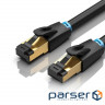 Патч корд Vention CAT 8 SFTP Ethernet, 2 m, Black (IKABH)