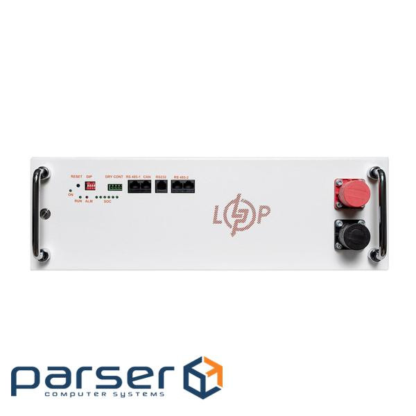 Акумулятор LP LiFePO4 51,2V - 100 Ah (5120Wh) (BMS JK 100A/50А) ) RM RS485/CAN WH (37541)