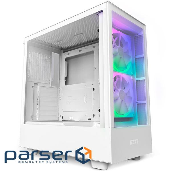 Корпус NZXT H5 Elite White (CC-H51EW-01)
