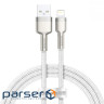 Кабель BASEUS Cafule Metal Data Cable USB for Lightning 2м White (CALJK-B02)