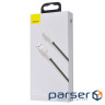 Кабель BASEUS Cafule Metal Data Cable USB for Lightning 2м White (CALJK-B02)