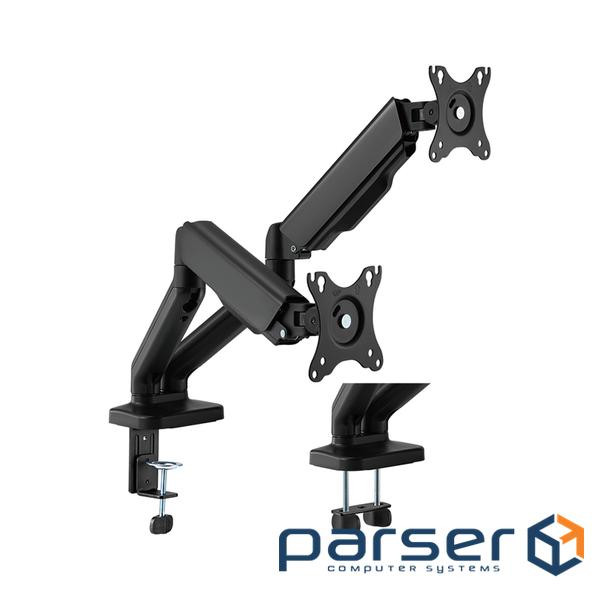 Кріплення настільне для 2-х моніторів HISMART HS083182 17"-32" Black