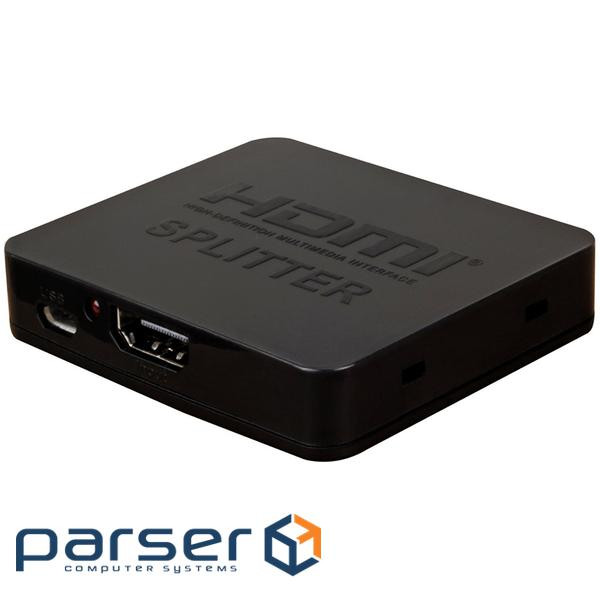 Розгалужувач PowerPlant HDMI 1x2 V1.4 (CA911462)