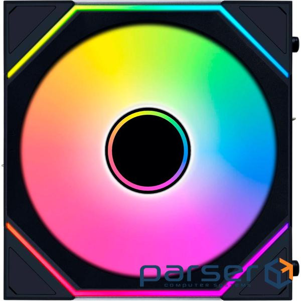 Повітряне охолодження для ПК LIAN LI Uni Fan SL-INF WIRELESS Reverse 120-1, Bla (G99.12RSLIN1W1B.00)