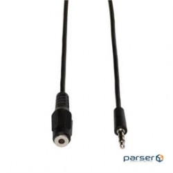 3.5mm Mini Stereo Audio Extension Cable for Speakers and Headphones (M/F), 25 ft. (P311-025)