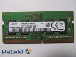 DDR-4 SO-DIMM 4GB Samsung original CL16 (M471A5244CB0-CRC)