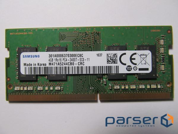 DDR-4 SO-DIMM 4GB Samsung original CL16 (M471A5244CB0-CRC)