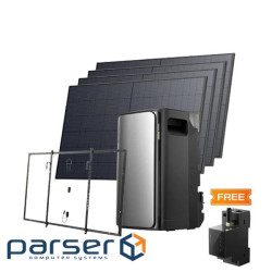 Комплект EcoFlow STREAM ULTR (EFSTREAMULTRA800W-EU/EFSolar4*400W/EF-OS-SM003-SMSHEL/EFA-PTSP300Hook)