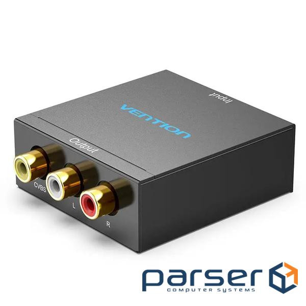 Перехідник Vention AV (RCA) - HDMI, v1.4, 1080p (AEFB0)
