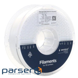 Пластиковий матеріал (филамент) для 3D-принтера 3DP-ABS1.75HY-01-W