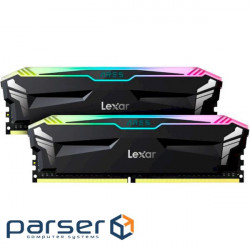 Memory module LEXAR Ares RGB Black DDR4 3600MHz 32GB Kit 2x16GB (LD4BU016G-R3600GDLA)