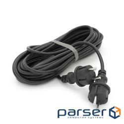 Кабель з двома литими вилками для підключення генератора, подовжувач 10 м ГОСТ 2 (С8-02х1,5-10-JJ) 1,5-10-JJ)