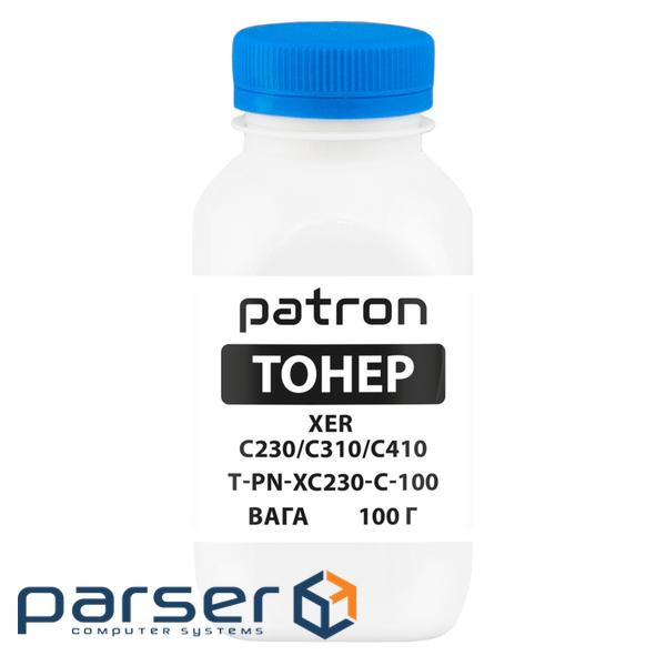 Тонер XER C230/C310/C410, 100 г, Cyan Patron (PN-XC230-C-100)