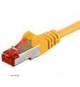 Патч-корд екранований RJ45 SFTP6 7.5m, patch AWG28 LSOH D=6.0mm Cu Gold,жовтий (75.06.8304-10)